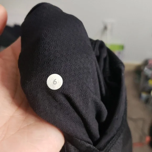 Lululemon Athletica Black Track Pants with Elastic Waistband 6 - Picture 7 of 9